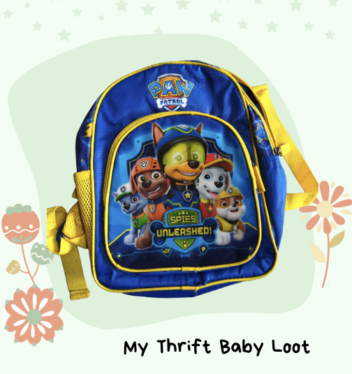 Preloved Paw Patrol Bag for toddlers